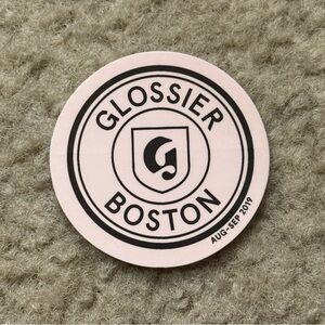 Glossier Boston 2019 Sticker